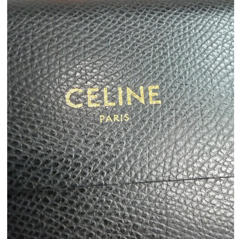 Celine NEW Sunglasses Womens Red Square Oversized CL40096I 66N Transparent Red